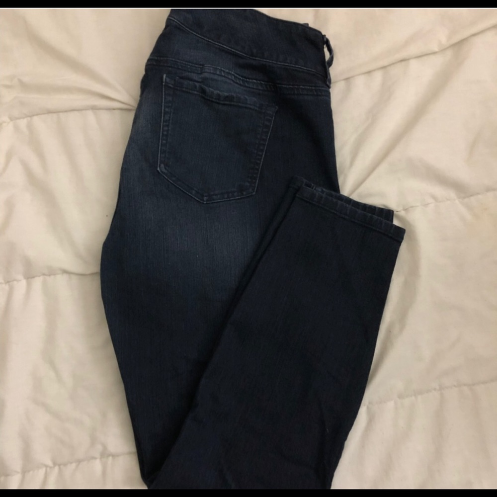 Torrid blue skinny jeans